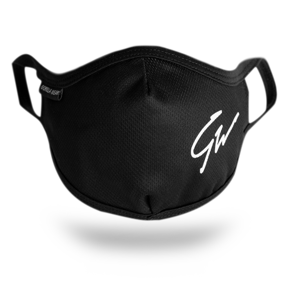 Gorilla Wear Face Mask - Black