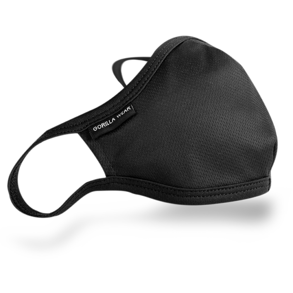 Gorilla Wear Face Mask - Black