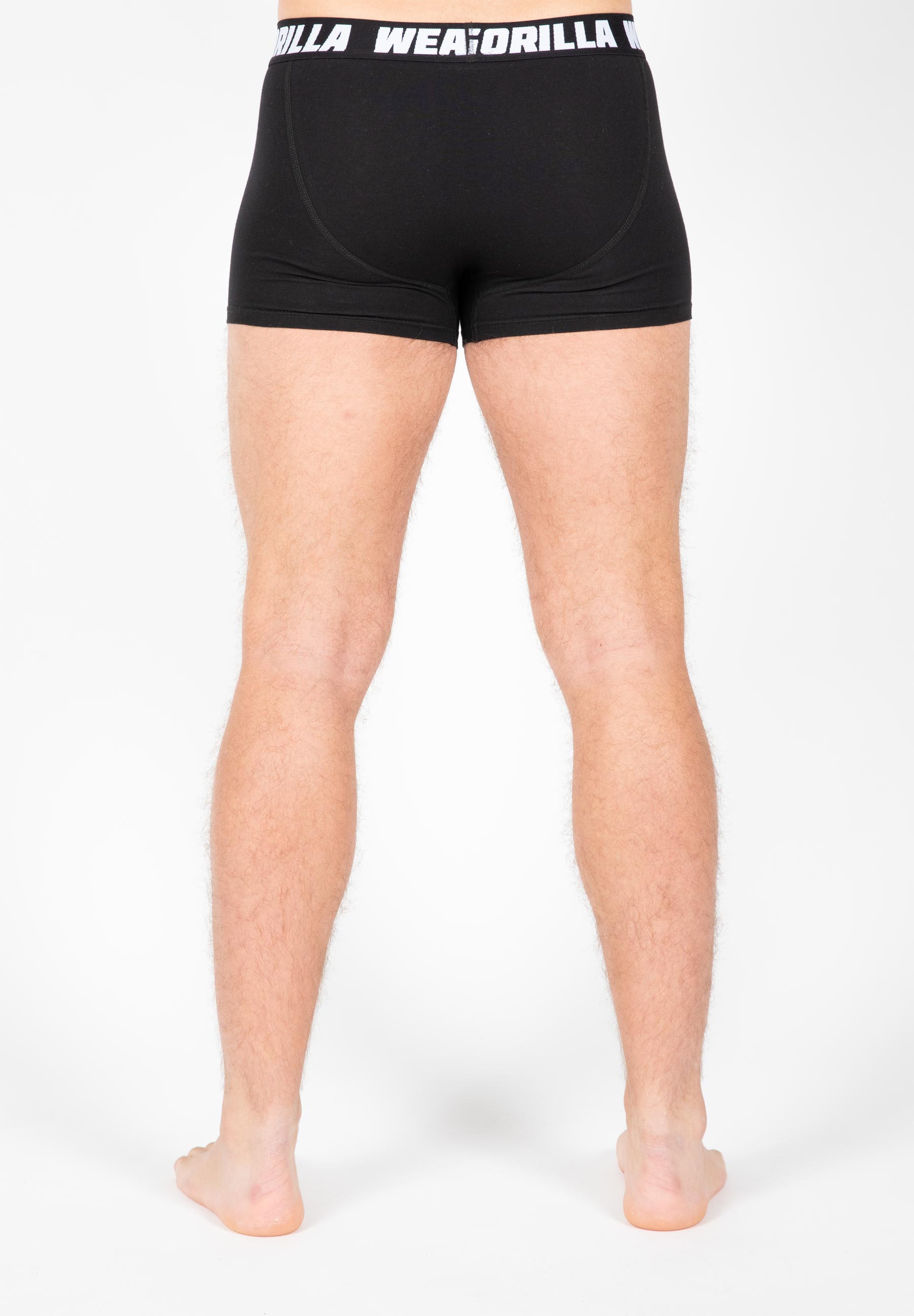 Gorilla Wear Bokse të Shkurtra (3 Copë) - Të Zeza