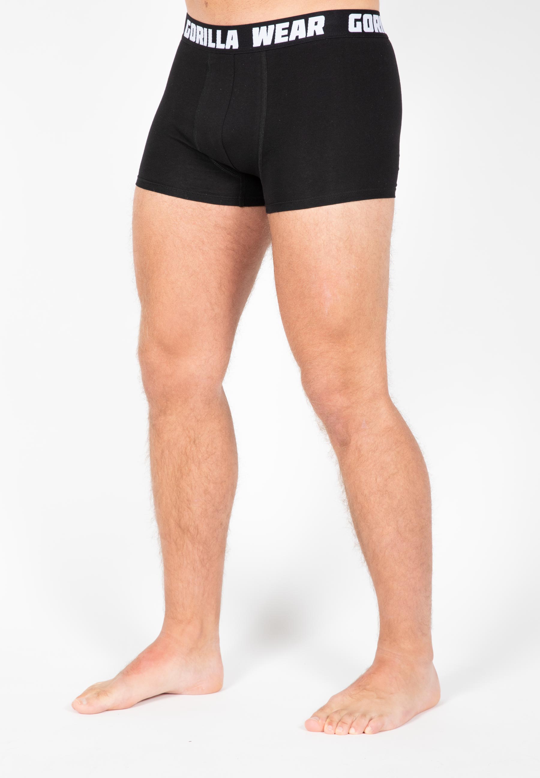 Gorilla Wear Bokse të Shkurtra (3 Copë) - Të Zeza