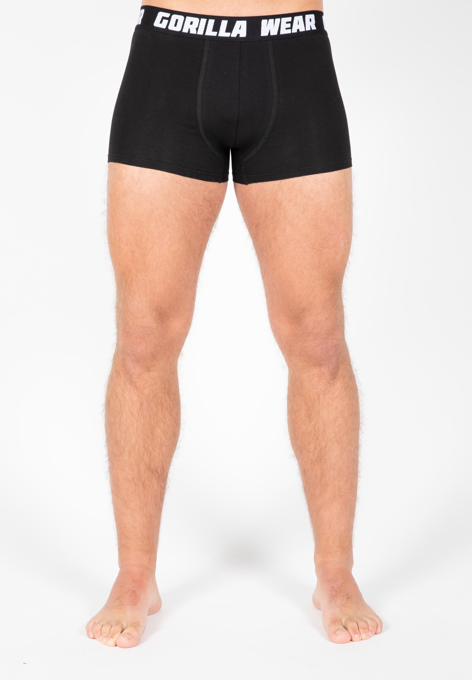 Gorilla Wear Bokse të Shkurtra (3 Copë) - Të Zeza