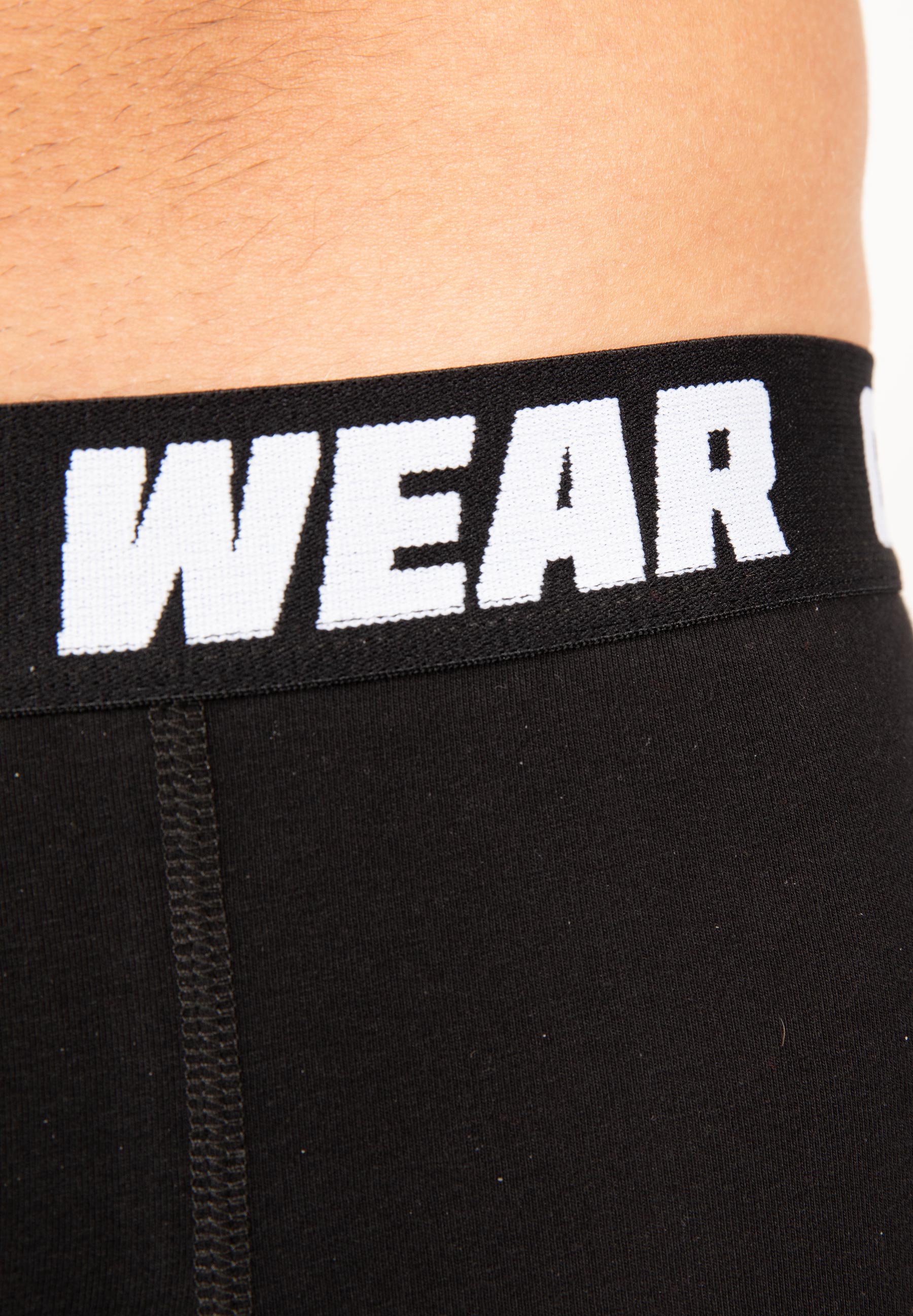 Gorilla Wear Bokse të Shkurtra (3 Copë) - Të Zeza