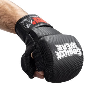 Ely MMA Sparring Gloves - Black/White