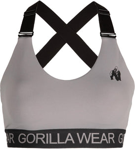 Colby Sports Bra - Gray