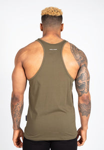 Carter Stretch Tank Top - Army Green