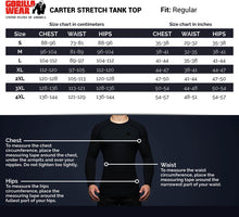 Load image into Gallery viewer, Carter Stretch Tank Top - Black