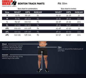 Benton Track Pants - Gray