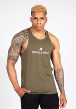 Load image into Gallery viewer, Carter Stretch Tank Top - Army Green