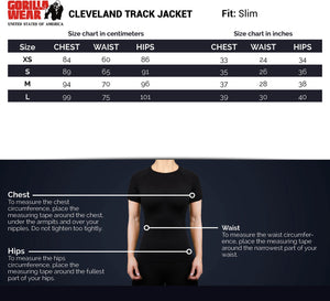 Cleveland Track Jacket - Black