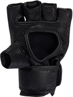 Manton MMA Gloves (With Thumb) - Black/White