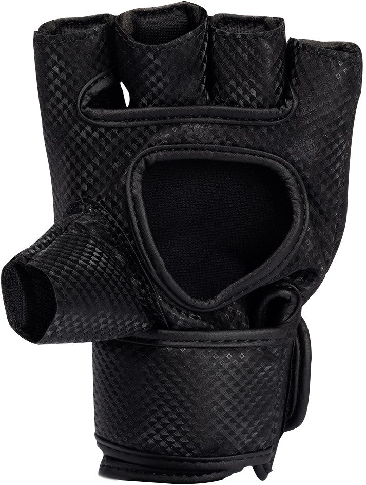 Manton MMA Gloves (With Thumb) - Black/White