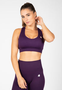 Neiro Seamless Bra - Purple