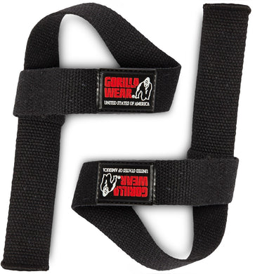 Non-Padded Lifting Straps - Black