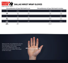 Load image into Gallery viewer, Dallas Wrist Wrap Gloves - Black