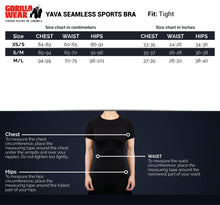 Load image into Gallery viewer, Yava Seamless Sports Bra - Black