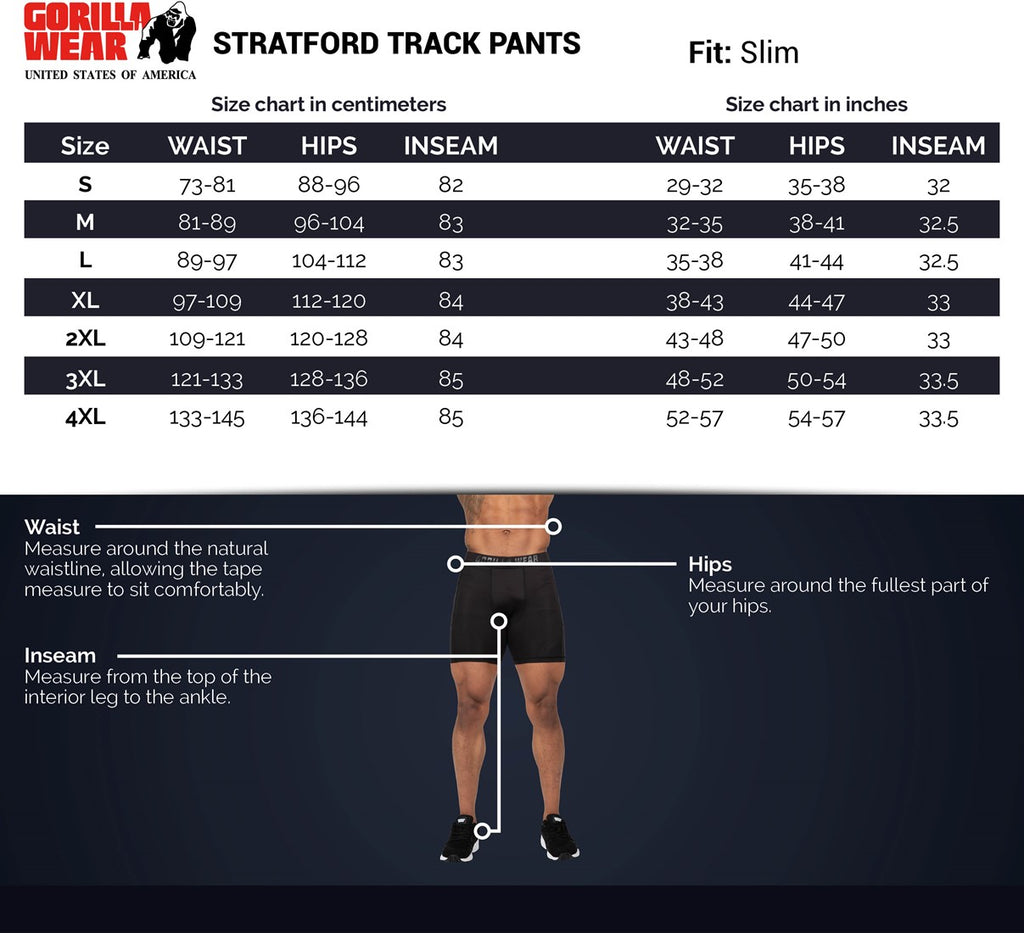 Stratford Trejning Pantallona - E zezë