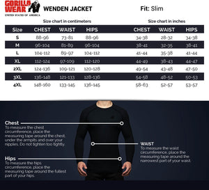 Wenden Track Jacket -Blak/Gold